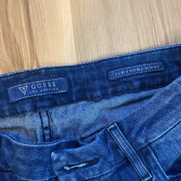 GUESS JEANS SIZE 28, curvy Sophia skinny - Picture 4 of 5